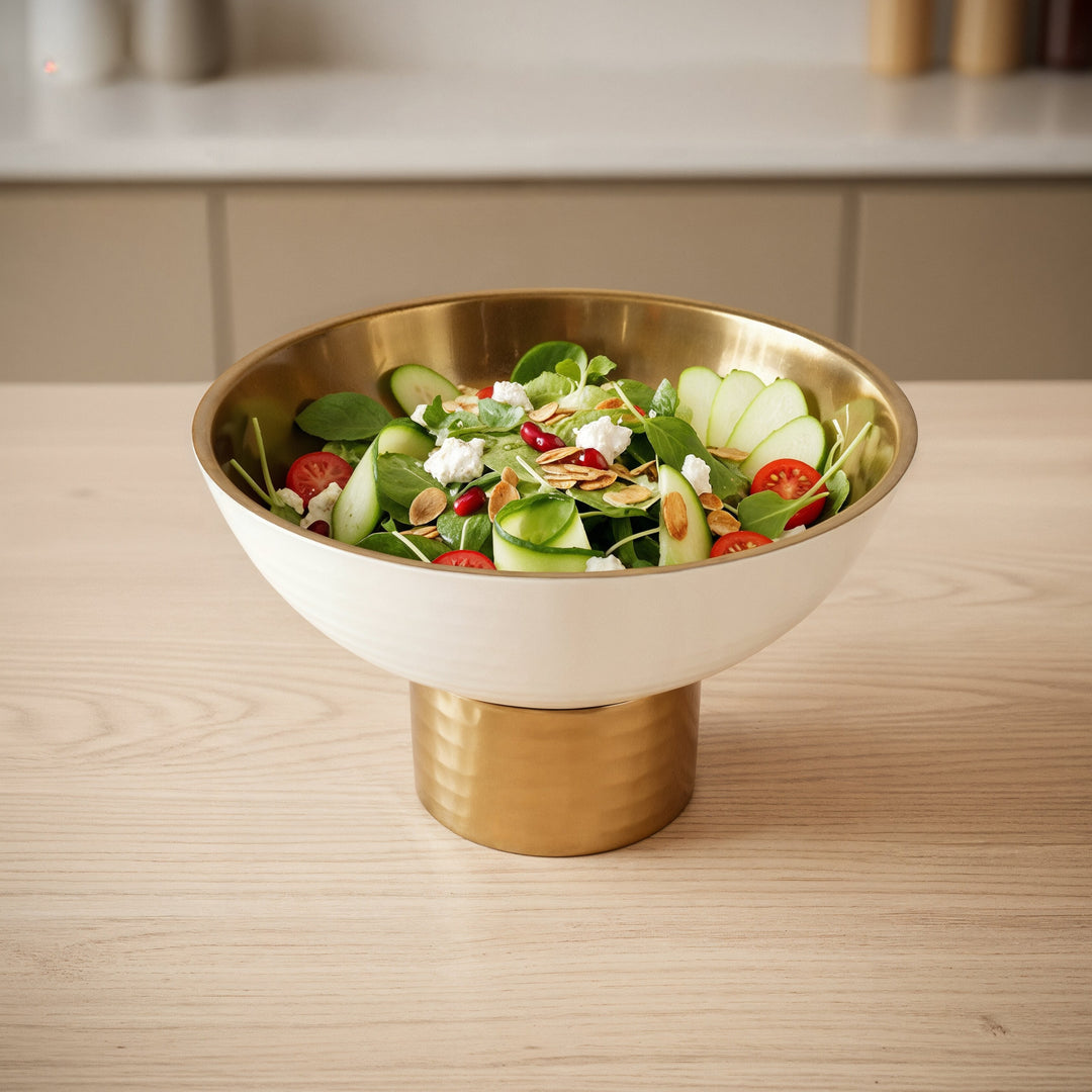 Coupe en inox blanc 23x16cm