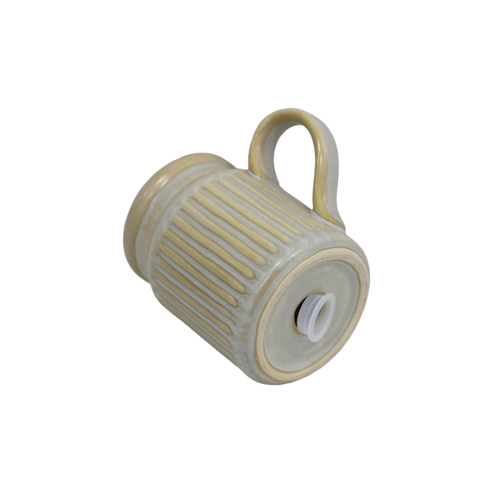 Set 2 huiliers 420ML + 2 salières 7x9cm en céramique