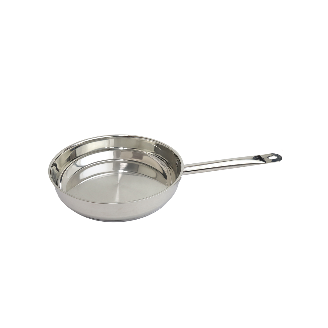 Poêle en inox 24cm 2,4L