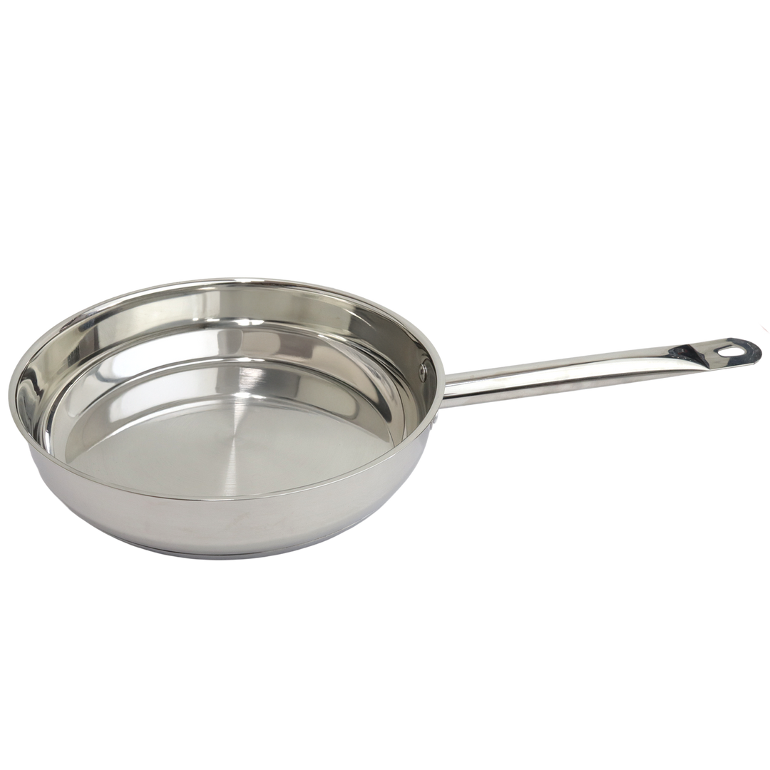 Poêle en inox 28cm 3,7L