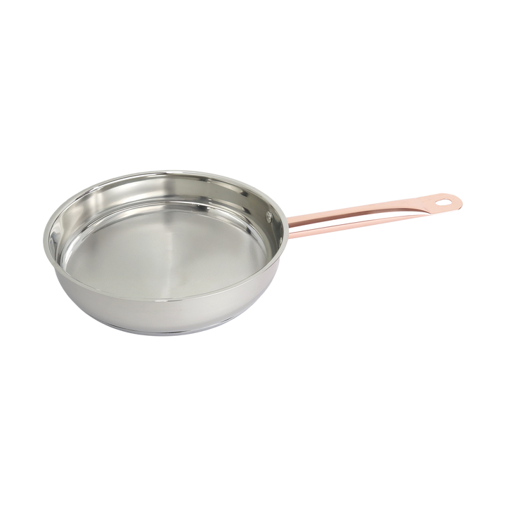 Poêle en inox 26cm 3L