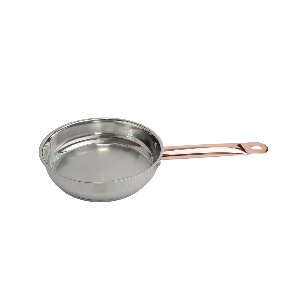 Poêle en inox 24cm 2,4L