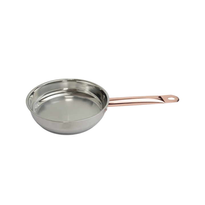 Poêle en inox 24cm 2,4L
