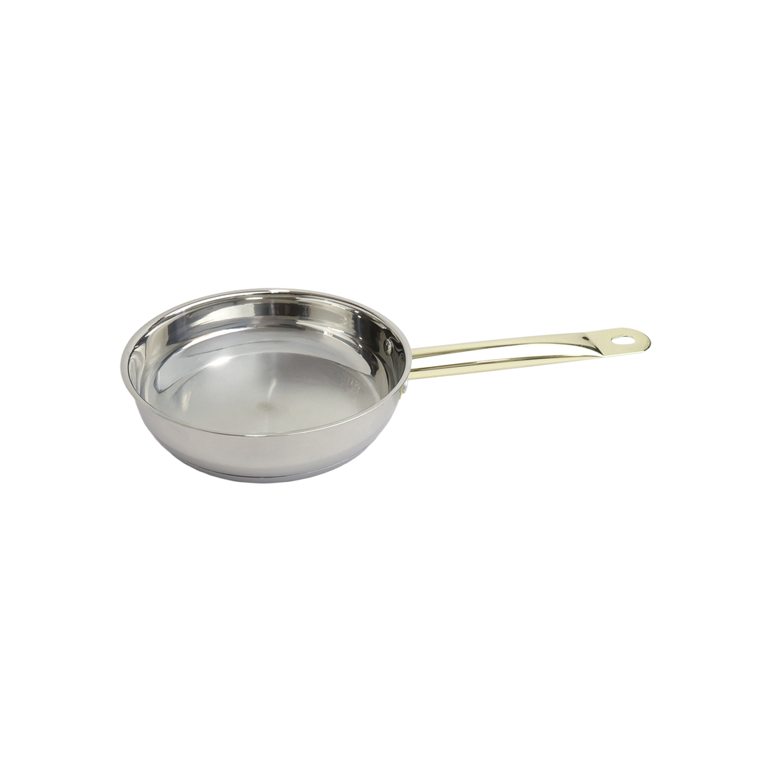 Poêle en inox 24cm 2,4L