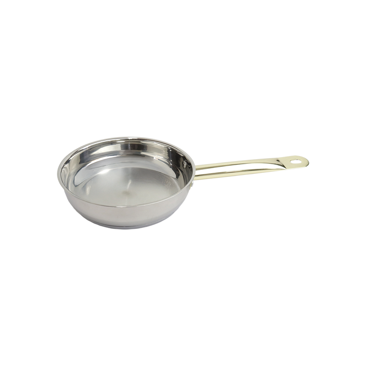 Poêle en inox 24cm 2,4L