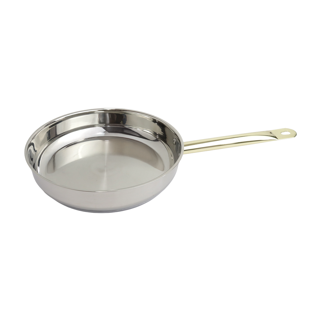 Poêle en inox 26cm 3L