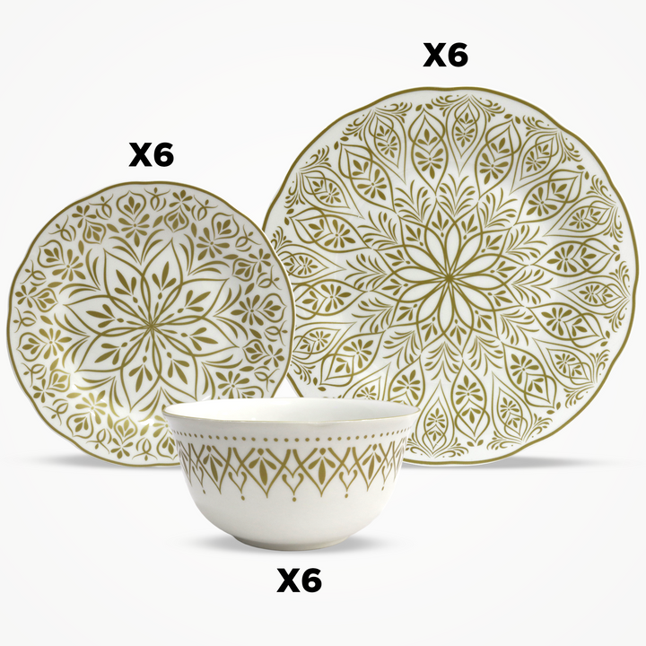 Service de table Lyana 18pcs