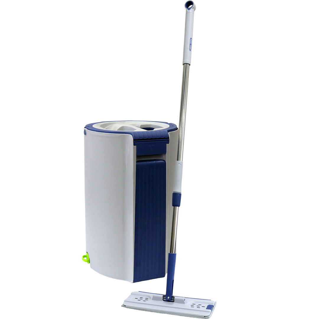 Seau rond 23x41cm + mop + 5 recharges