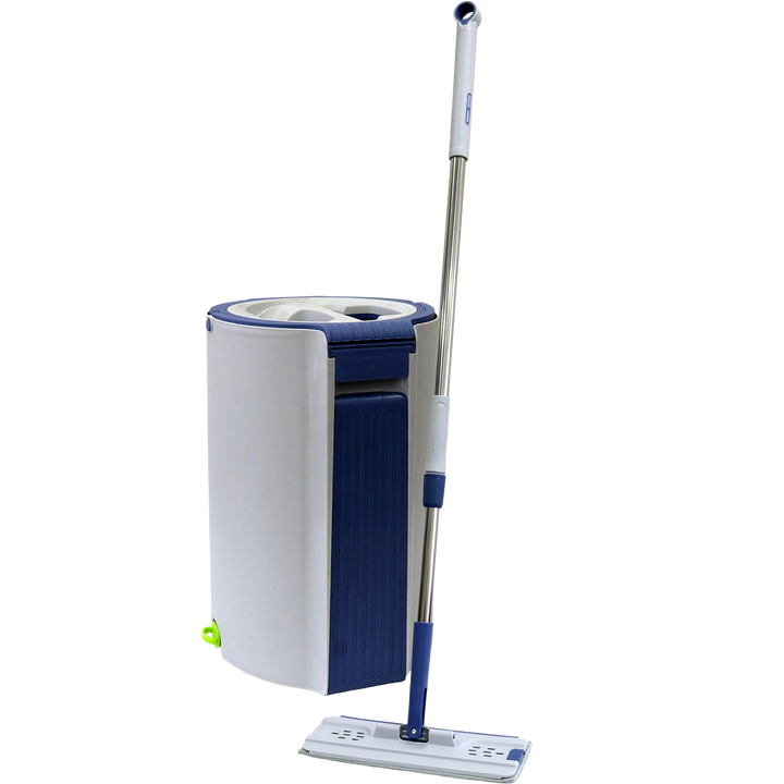 Seau rond 23x41cm + mop + 5 recharges