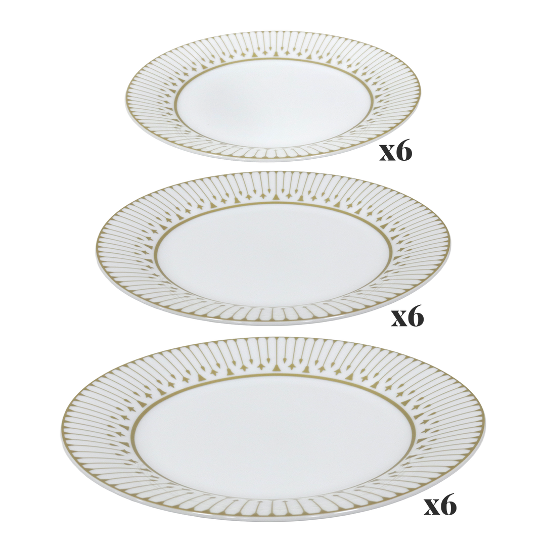 Service de table 18pcs