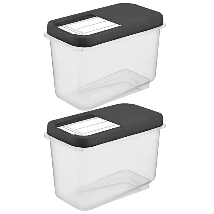 Set 2 boites rangement 10L - Saga Cuisine