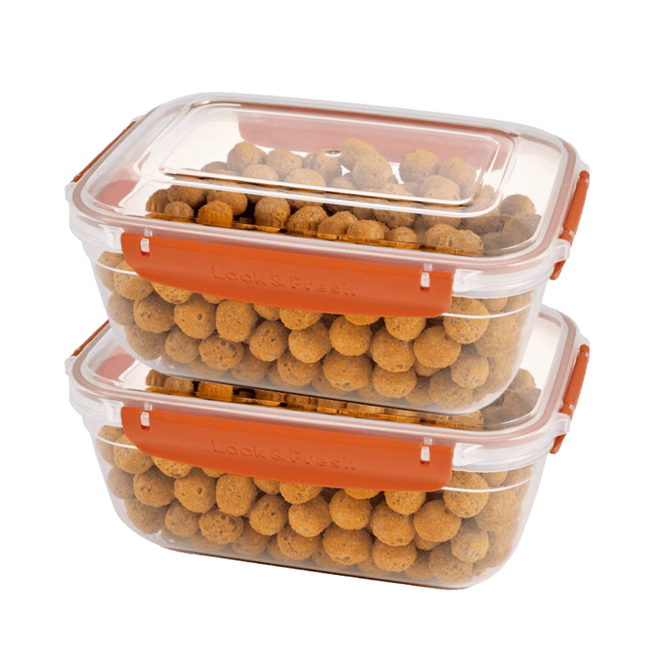 Set 2 boîtes stockage 4000ML - Saga Cuisine