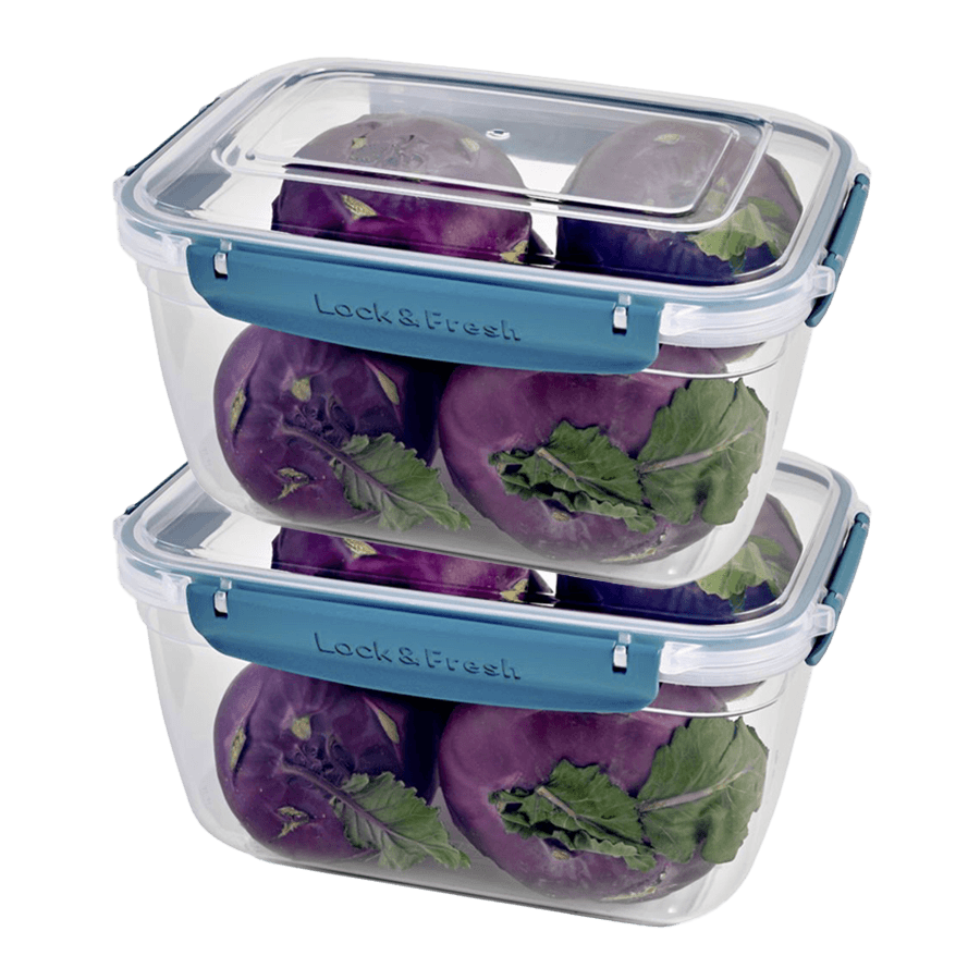 Set 2 boîtes stockage 5000ML - Saga Cuisine