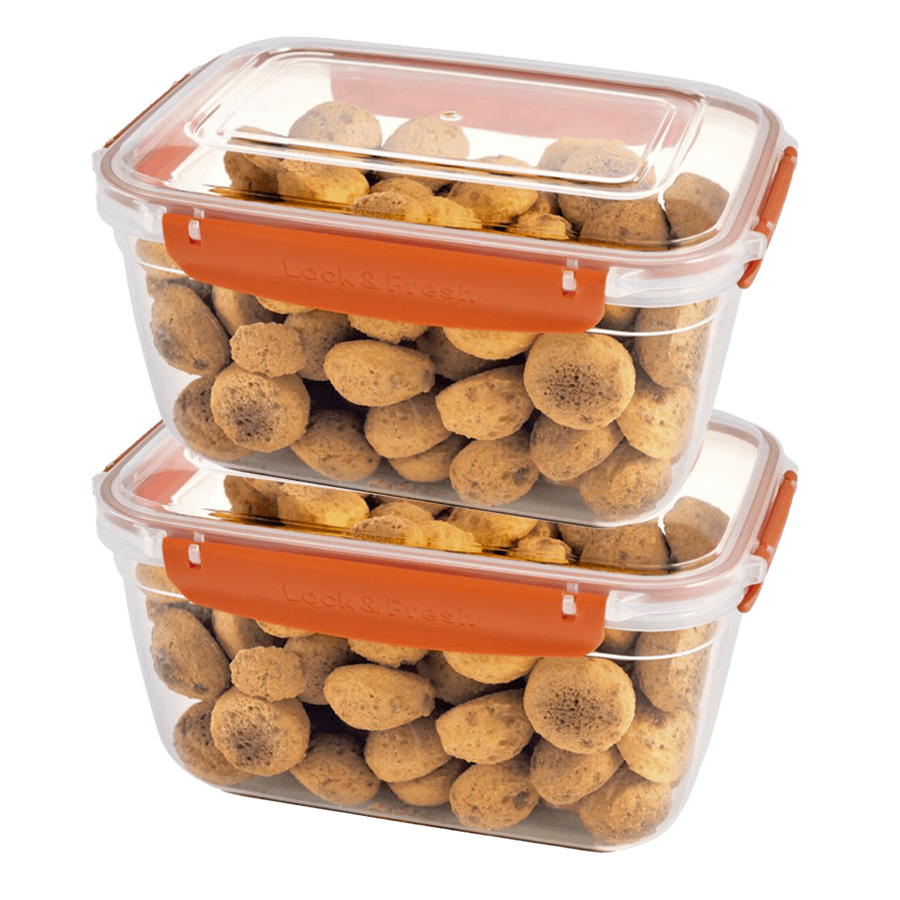 Set 2 boîtes stockage 5000ML - Saga Cuisine