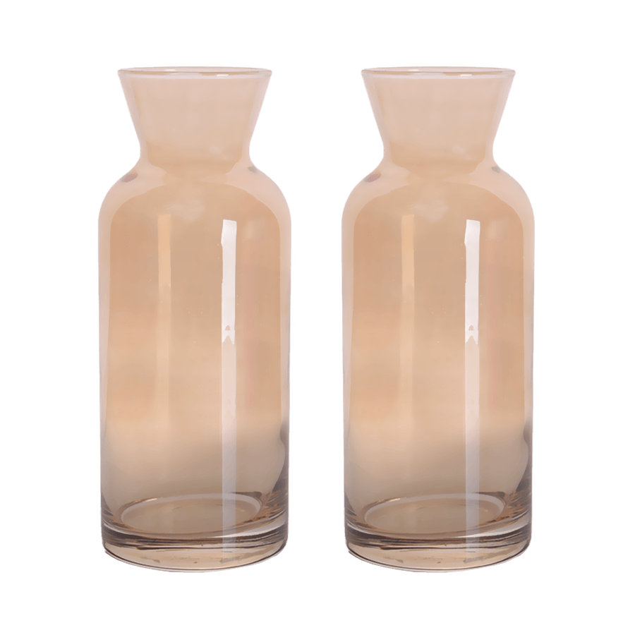 Set 2 carafes fumés dorés 700ML - Saga Cuisine