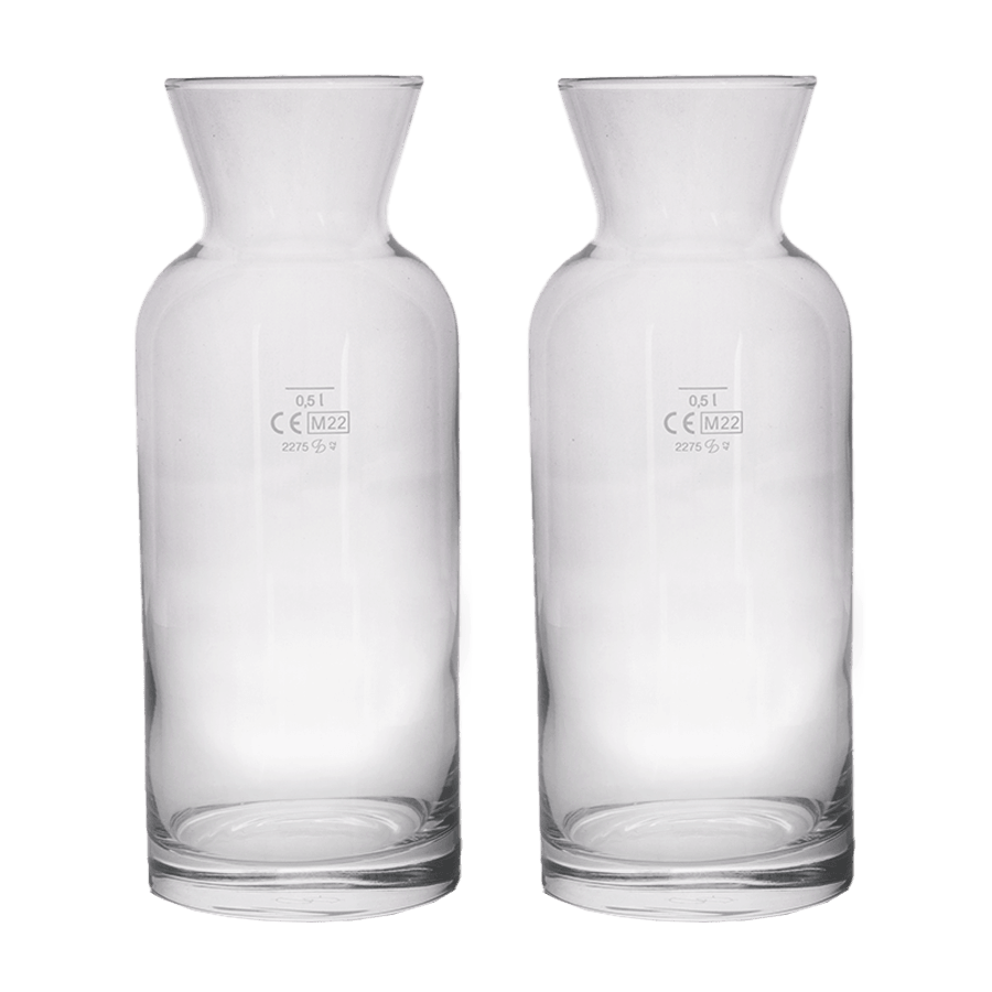 set 2 carafes simple 700ML - Saga Cuisine