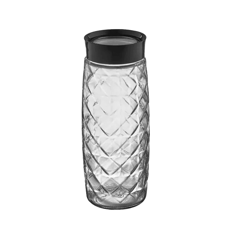 Set 2 jarres en verre 1600ML - Saga Cuisine