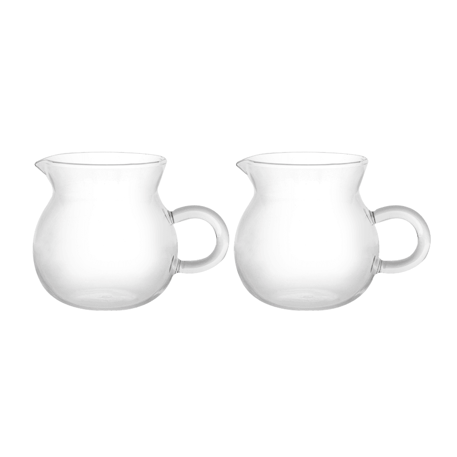 Set 2 mini carafes en verre 350ML - Saga Cuisine