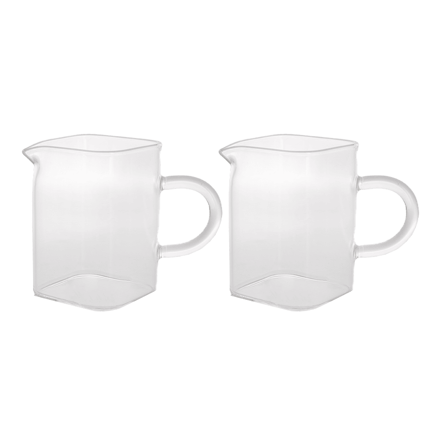 Set 2 mini carafes en verres 200ML - Saga Cuisine