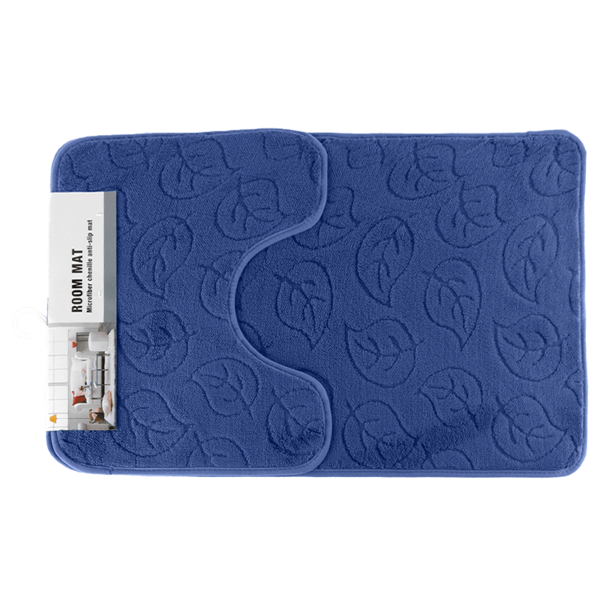 Set 2 tapis salle de bain 50x80cm + 40x50cm - Saga Cuisine