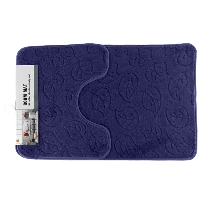 Set 2 tapis salle de bain 50x80cm + 40x50cm - Saga Cuisine