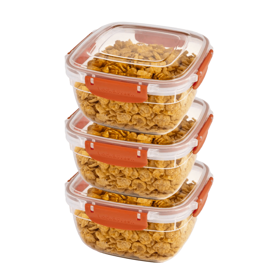 Set 3 boîtes stockage 1500ML - Saga Cuisine