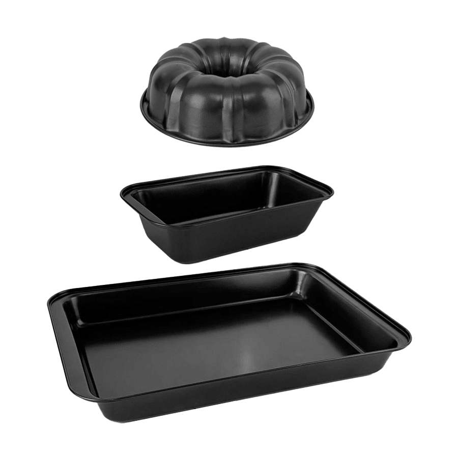 Set 3 moules 42cm +25cm +24cm - Saga Cuisine