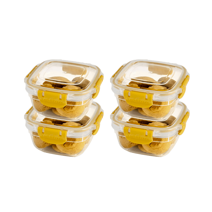 Set 4 boîtes stockage 500ML - Saga Cuisine