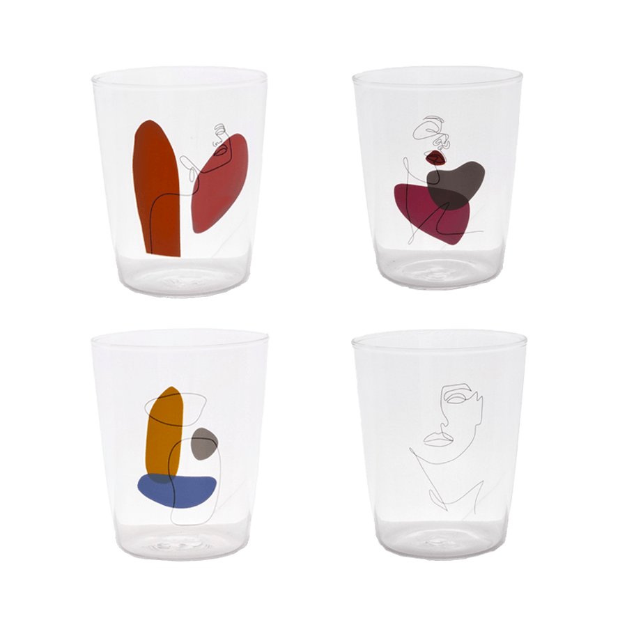 Set 4 verres 420ML - Saga Cuisine