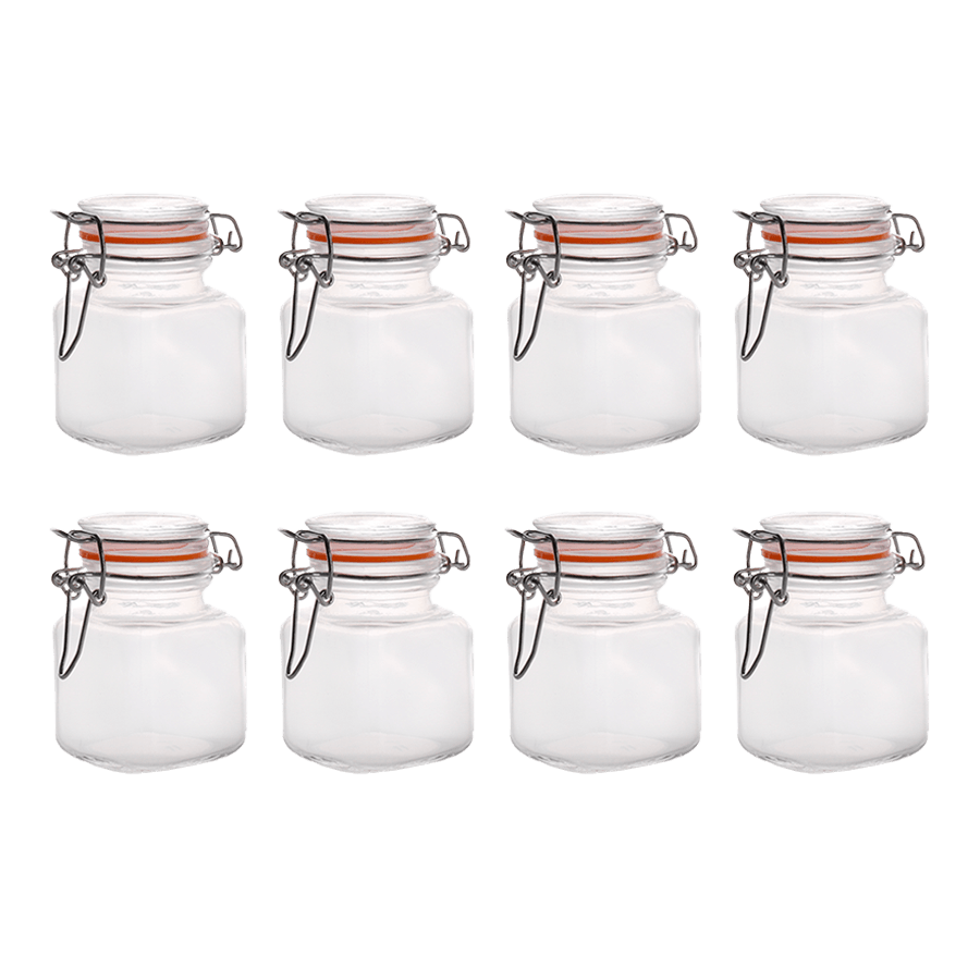 Set 8 mini jarres 90ml - Saga Cuisine