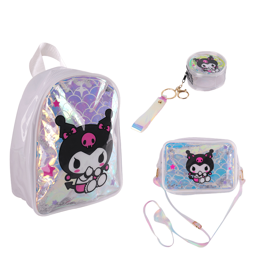 Set cartable + sac à main + porte monnaie et clés kids - Saga Cuisine