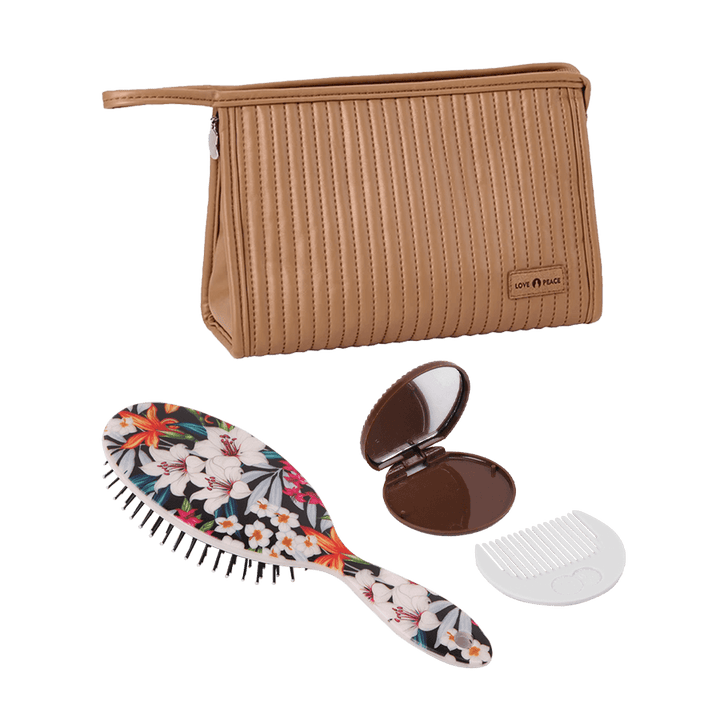 Set trousse + brosse cheveux + miroir pm - Saga Cuisine