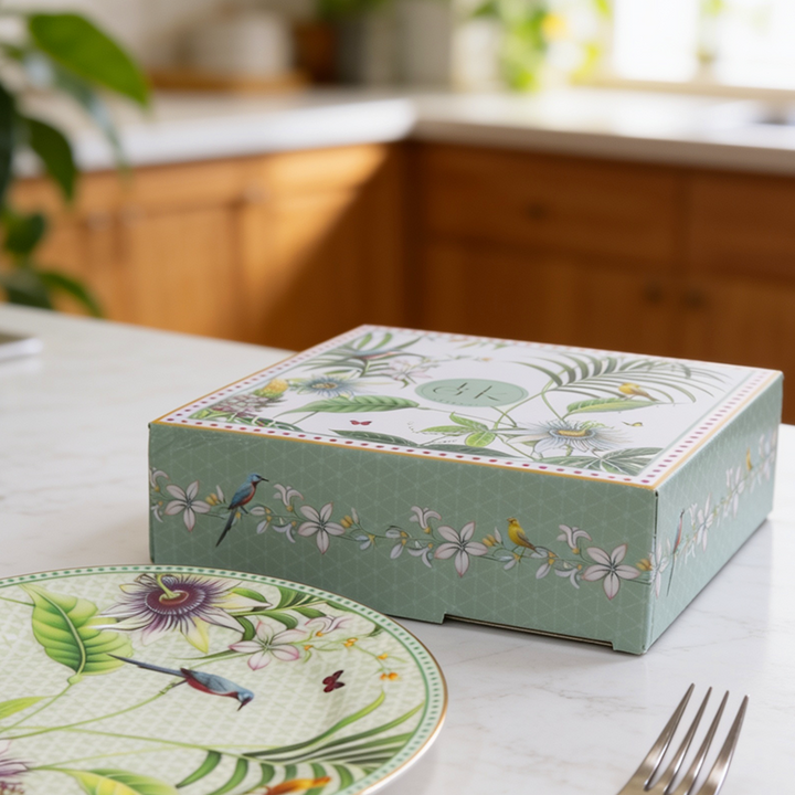 Set 6 Assiettes 19cm Colibri