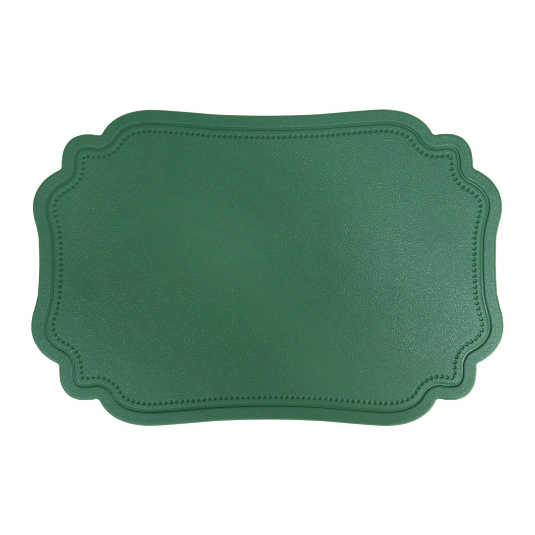 6 sets de table en simili cuir 45x29cm