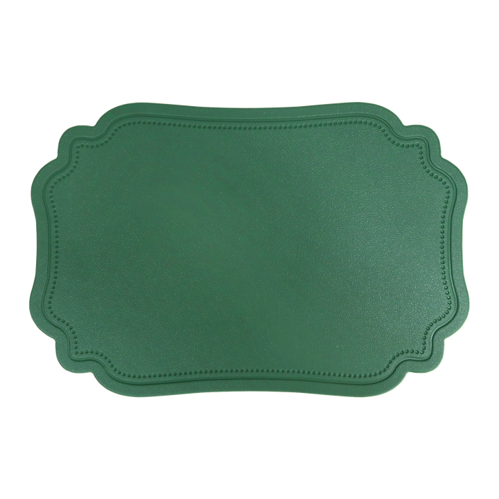 6 sets de table en simili cuir 45x29cm