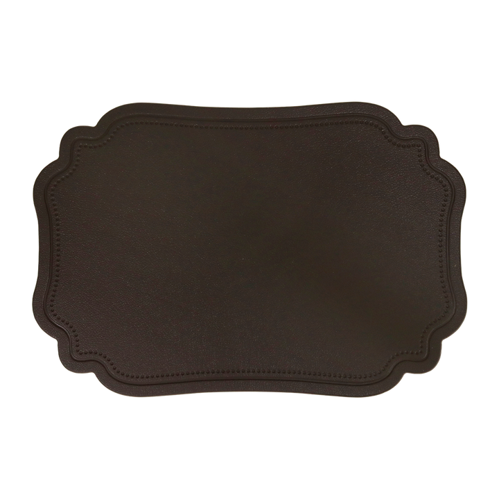 6 sets de table en simili cuir 45x29cm