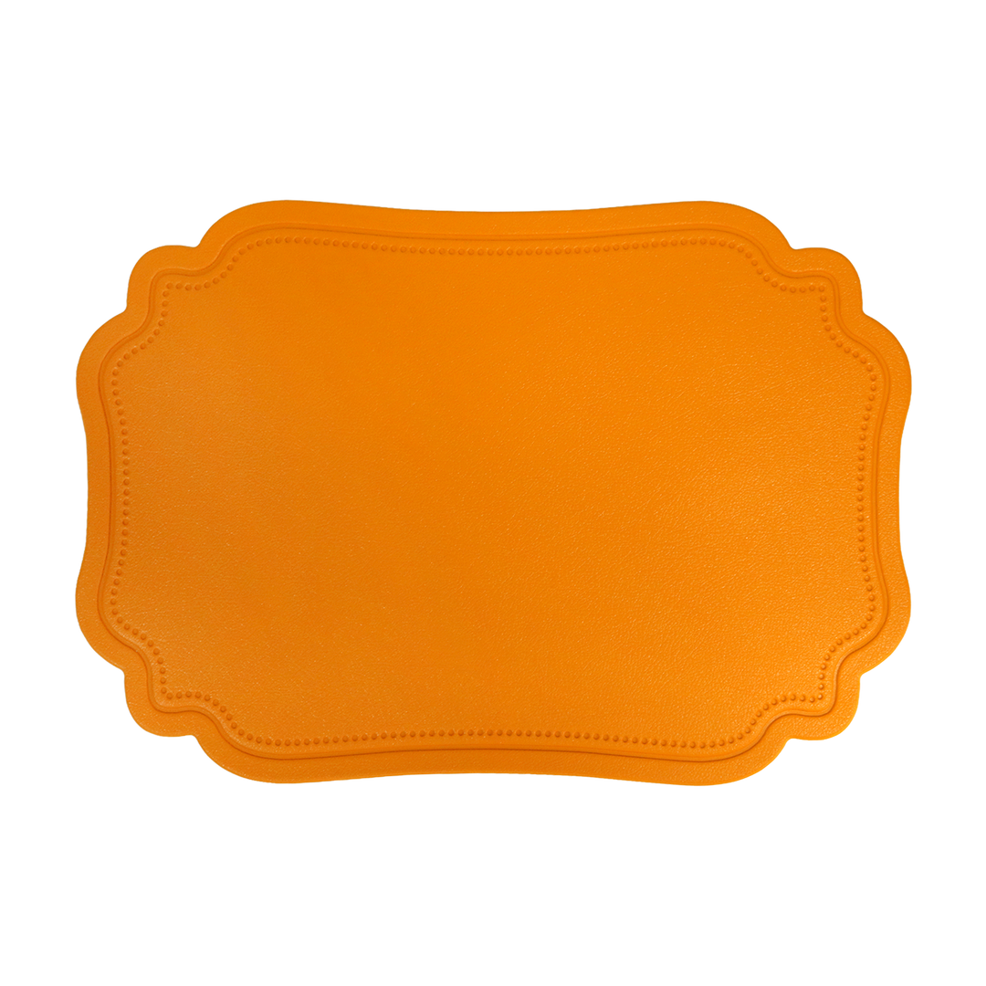 6 sets de table en simili cuir 45x29cm