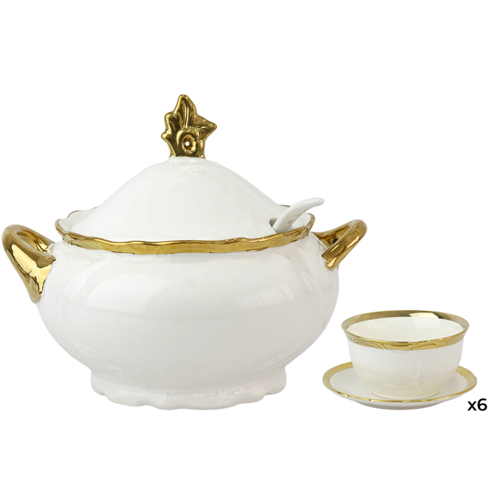 Service à soupe 15pcs