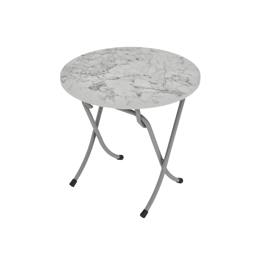 Table pliable ronde 60cm - Saga Cuisine