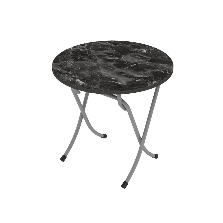 Table pliable ronde 60cm - Saga Cuisine