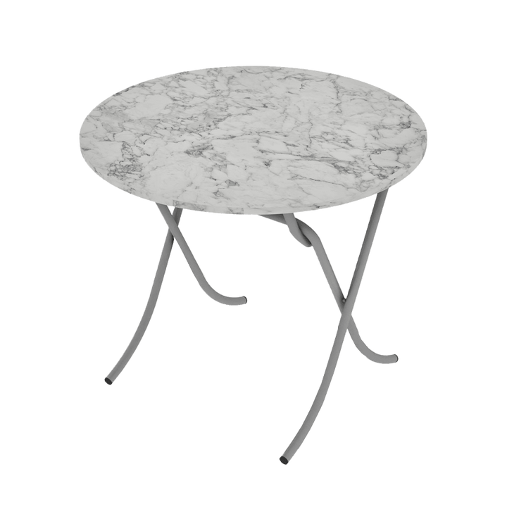 Table pliable ronde 90cm - Saga Cuisine