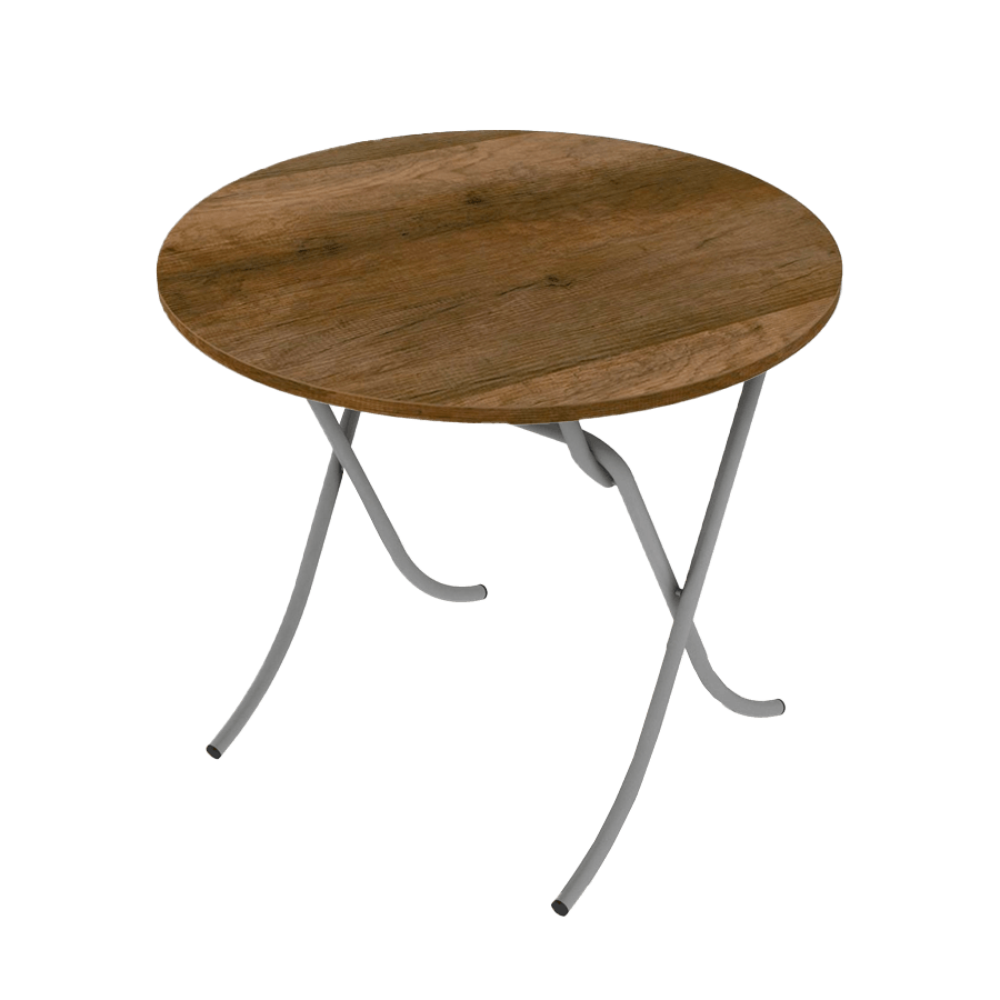 Table pliable ronde 90cm - Saga Cuisine