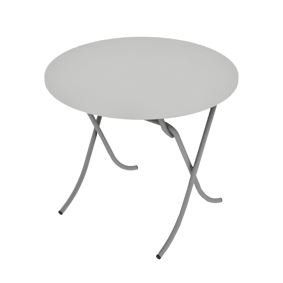 Table pliable ronde 90cm - Saga Cuisine