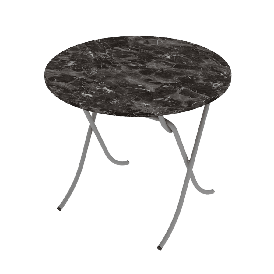 Table pliable ronde 90cm - Saga Cuisine