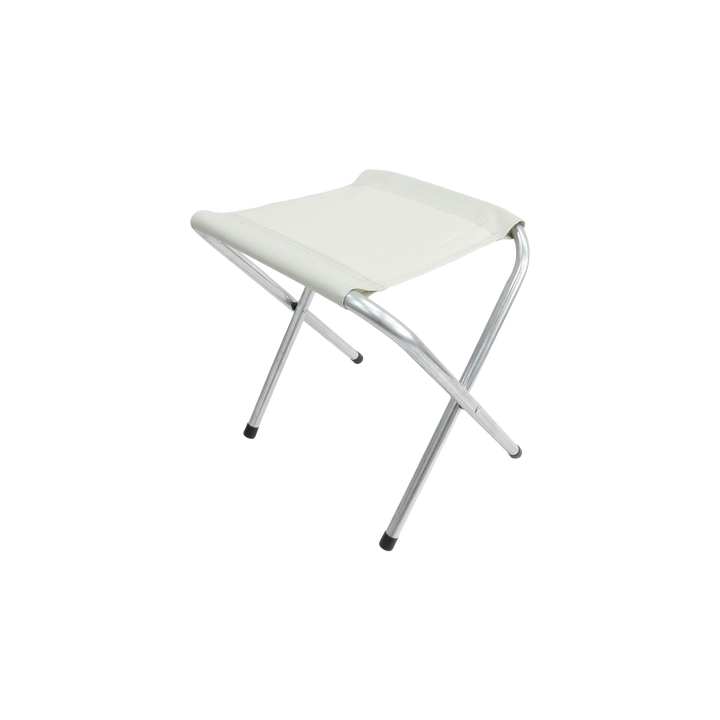 Table pliable en métal 120x60x55cm + 4 tabourets 27x23cm