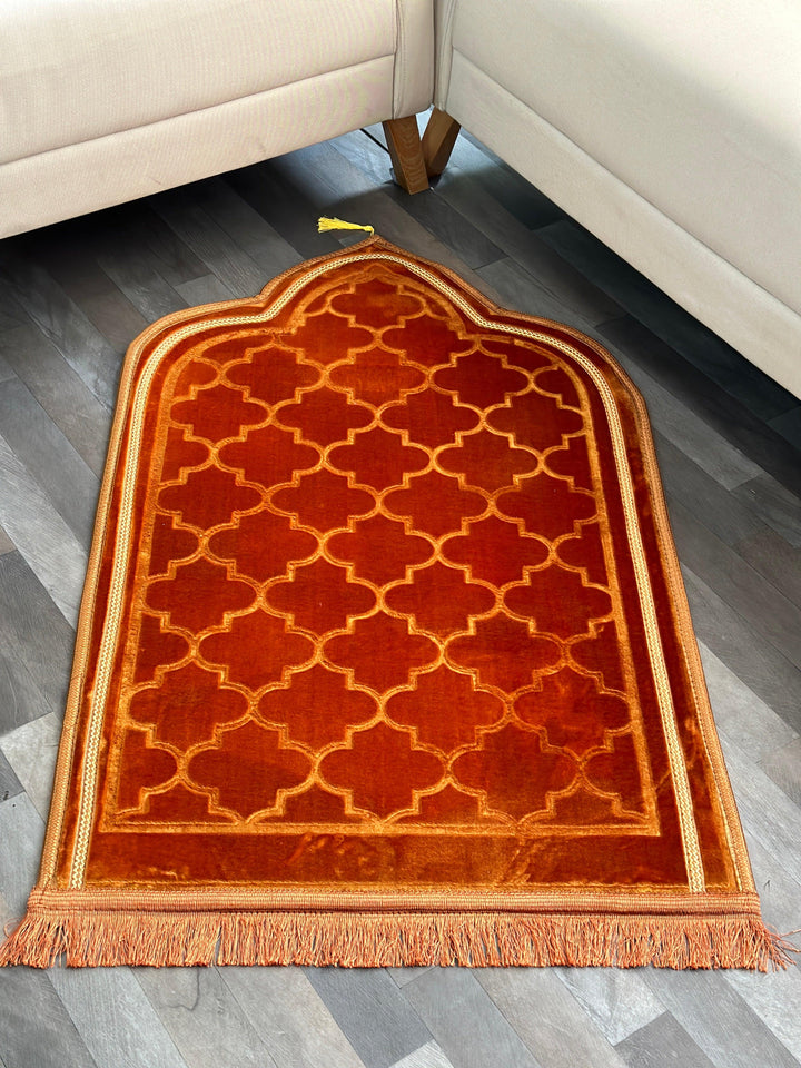 Tapis prière en velours 115x70cm - Saga Cuisine