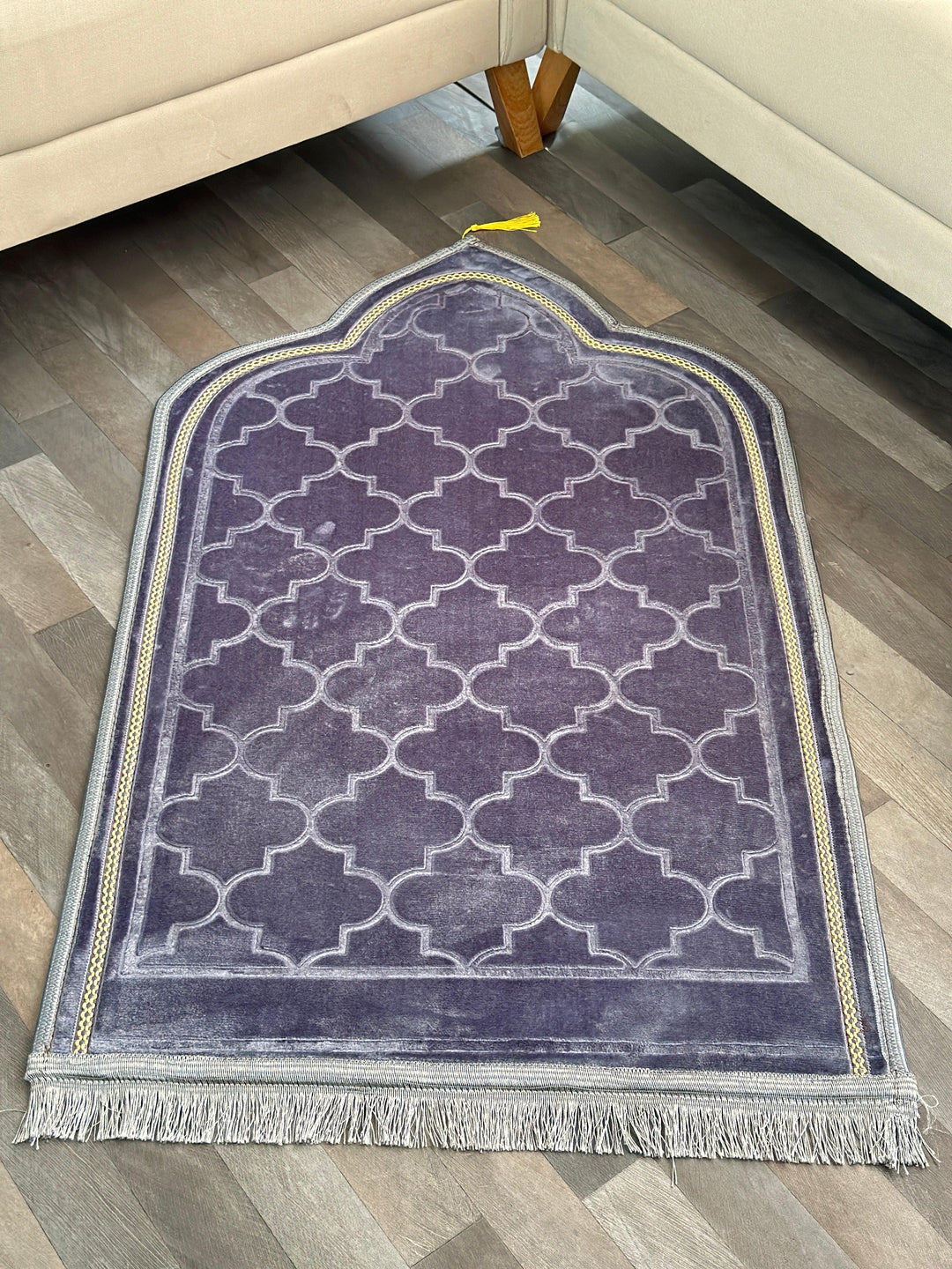 Tapis prière en velours 115x70cm - Saga Cuisine