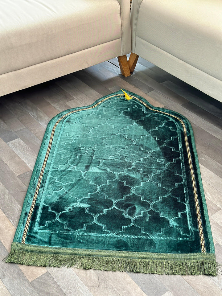 Tapis prière en velours 115x70cm - Saga Cuisine