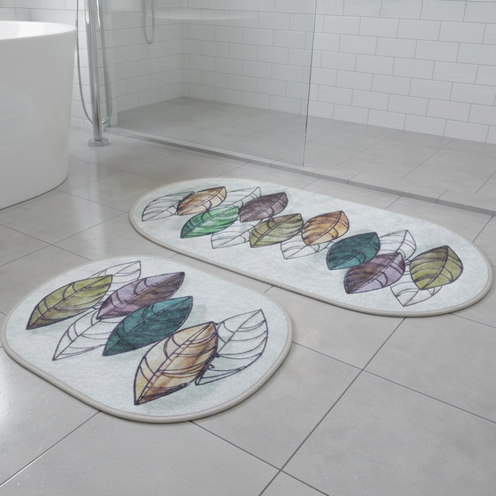 Tapis salle de bain 2pcs