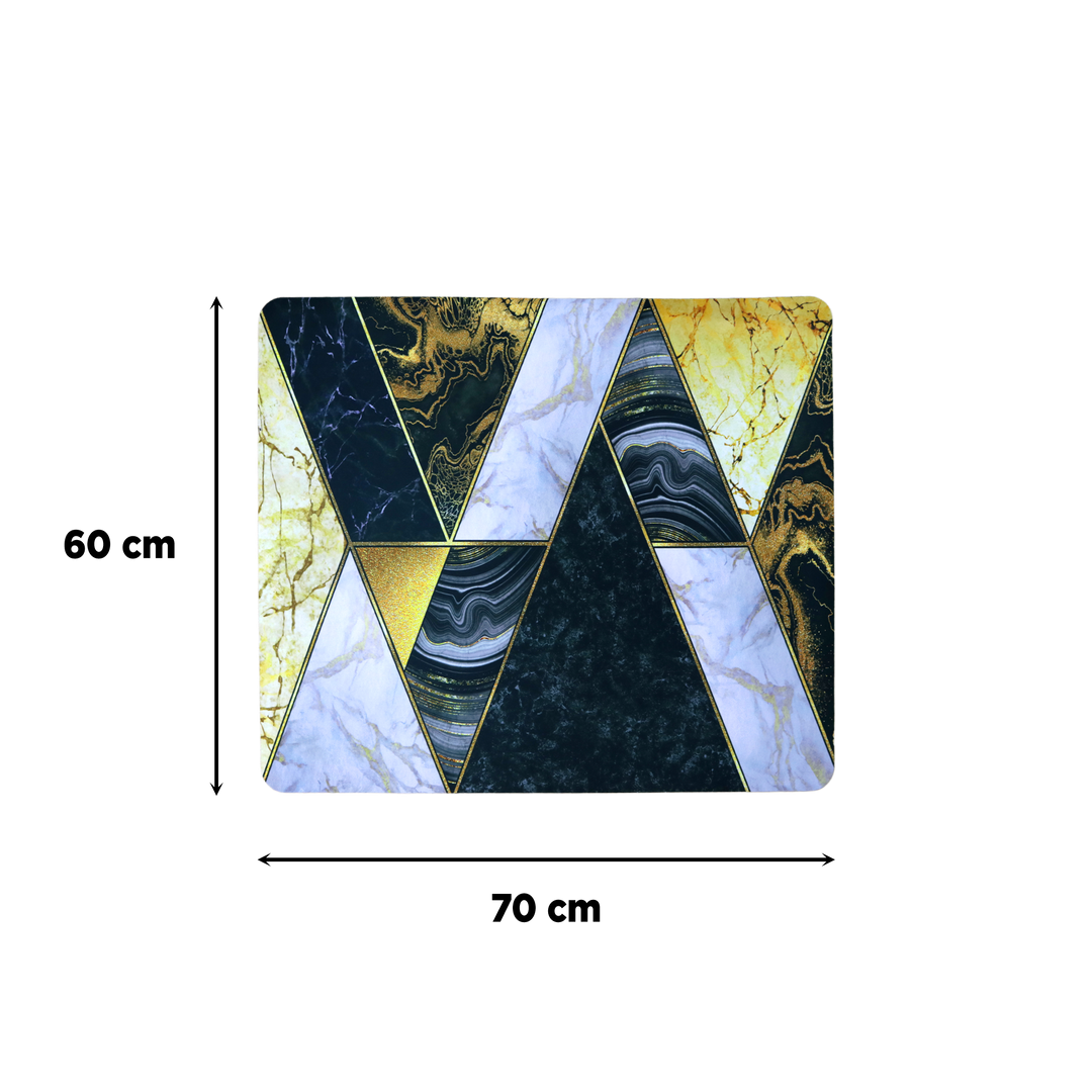 Set 2 tapis cuisine imperméable 180x60cm + 70x60cm